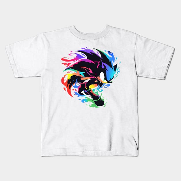 sonic Kids T-Shirt by piratesnow